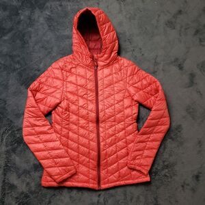 Mountain Warehouse puffer jacket | Red Water Resistant Coat | Size 8